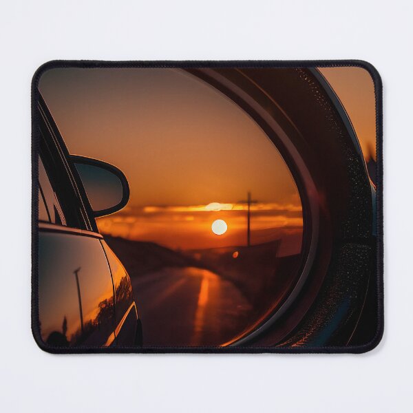 Item preview, Rearview Sunset designed and sold by ArtGeneration.