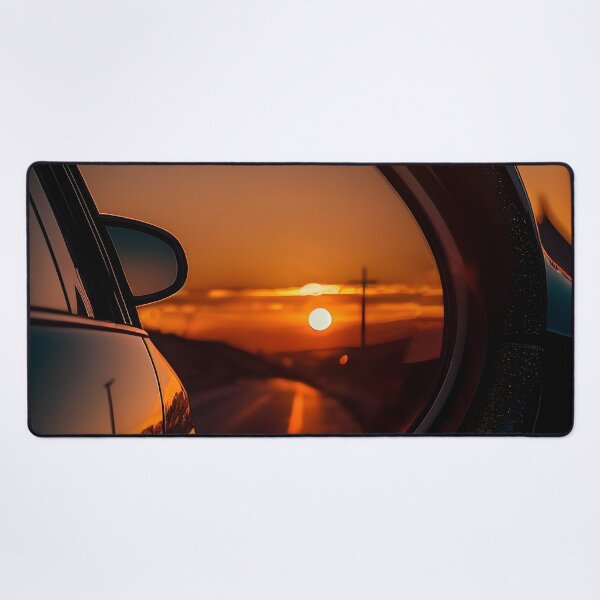 Item preview, Rearview Sunset designed and sold by ArtGeneration.