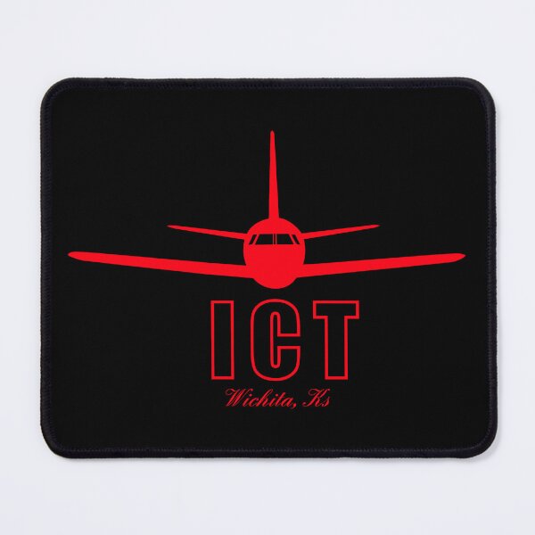 Item preview, Airport Code ICT Wichita Kansas designed and sold by Lartheviking.