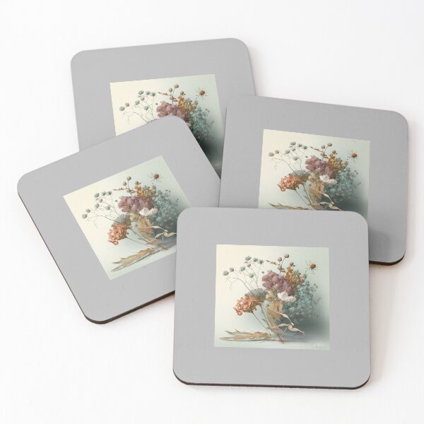 Item preview, Flowers in pastel tones designed and sold by SMILE88.