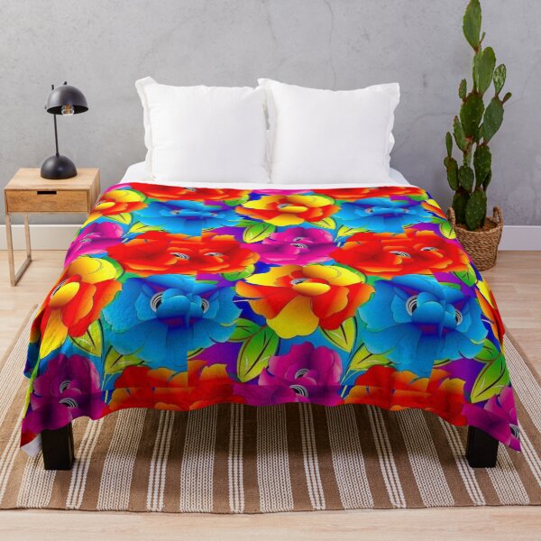 Item preview, Beautiful Rainbow coloured Flowers are absolutely amazing. designed and sold by Tiannalaw.