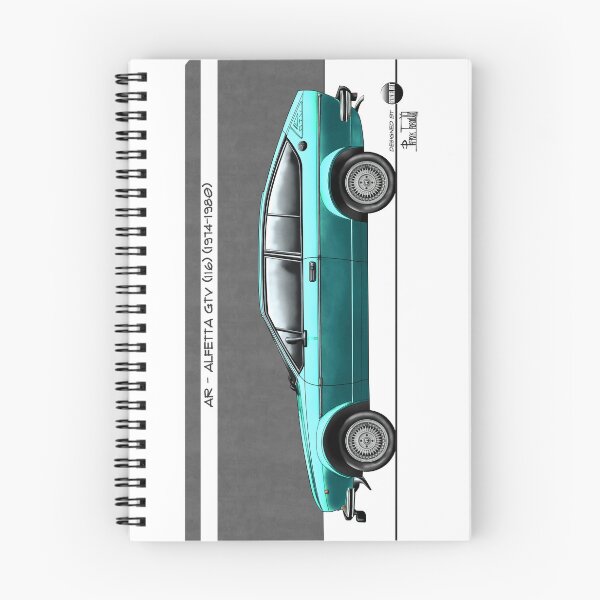 Item preview, Azaziel Original Series - Drawing of AR - Alfetta Gtv (116) in Verde Pino designed and sold by Azaziel.