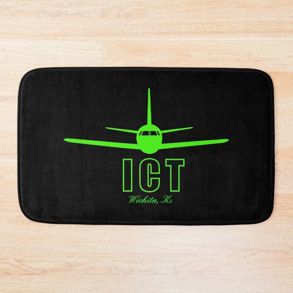 Item preview, Airport Code ICT Wichita Kansas designed and sold by Lartheviking.