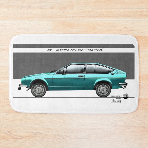 Item preview, Azaziel Original Series - Drawing of AR - Alfetta Gtv (116) in Verde Pino designed and sold by Azaziel.