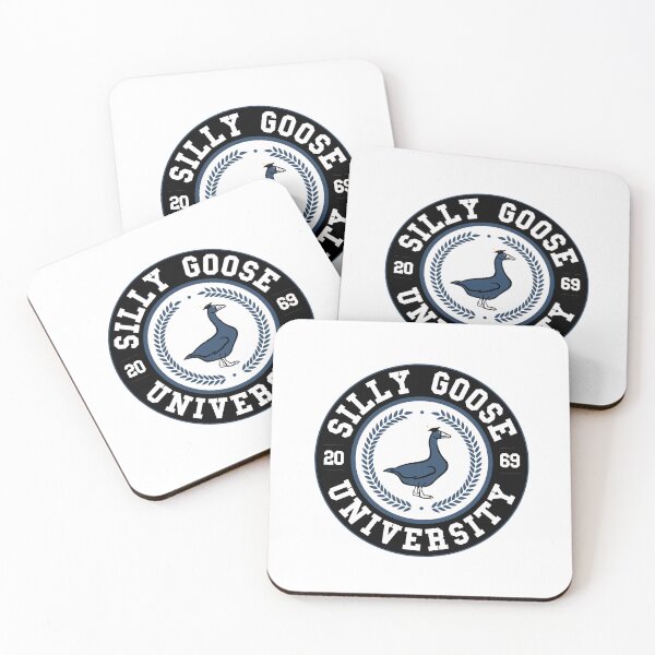 Item preview, SILLY GOOSE UNIVERSITY - Funny  Goose meme designed and sold by Raiko-art.