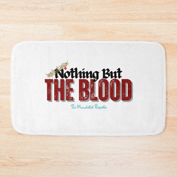 Item preview, Nothing But the Blood | I John 1:7 - White designed and sold by TheReporter1.