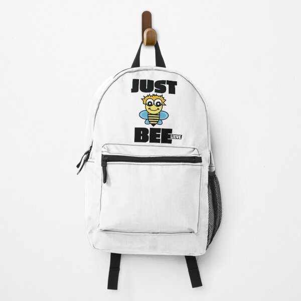 Item preview, Just Believe Motivational Saying Quote Flying Bee Icon Illustration Religious Word Play designed and sold by doseofwin.