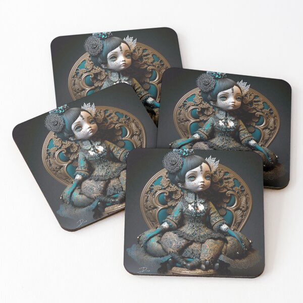 Artikelvorschau, Dollie Delight Blue II - Fantasy-Kunstpuppenmem entworfen und verkauft von ThatFeeling.