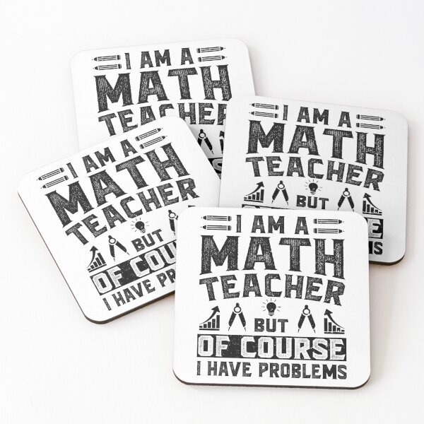 Item preview, I Am A Math Teacher Of Course I Have Problems - Funny Math Teachers Vintage designed and sold by naworas.