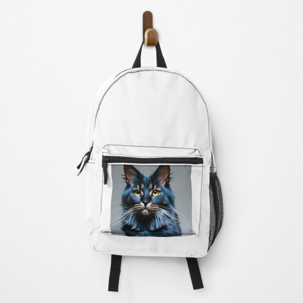Item preview, Maine Coon electric blue designed and sold by Its-a-wild-life.