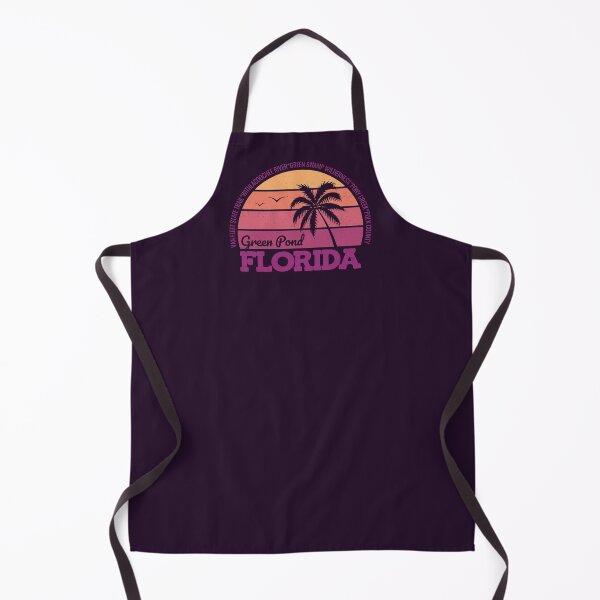 Item preview, Green Pond Florida Sunset Retro Vintage Local Pride Logo designed and sold by CRHPOD20.