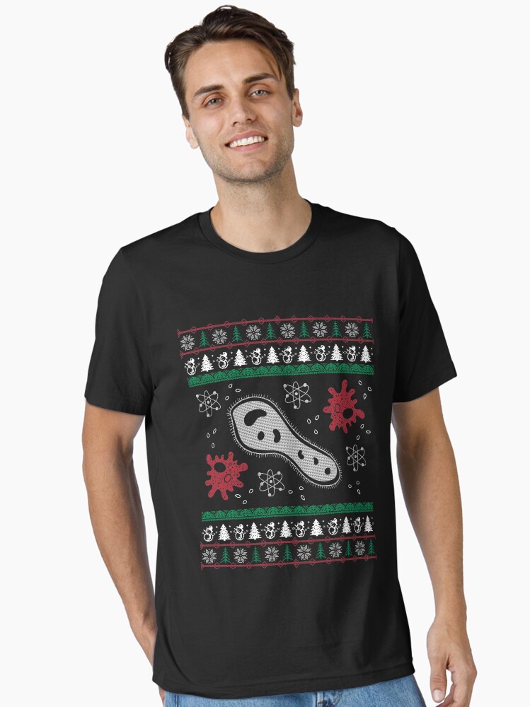 Biology Biologist Ugly Christmas Sweater Christmas sweater as a  Christmas gift for a biologist Essential T-Shirt