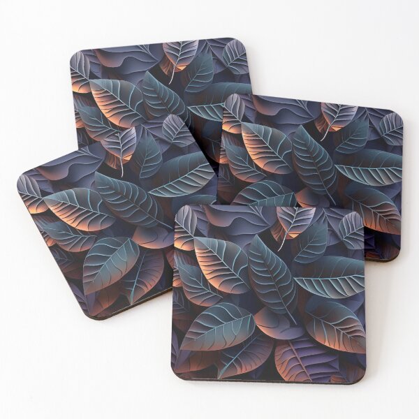 Item preview, Leafy Purples - Designs for all types of products including LEGGINGS, PHONE COVERS, CUSHIONS iPhone Case designed and sold by Craig Rooney.