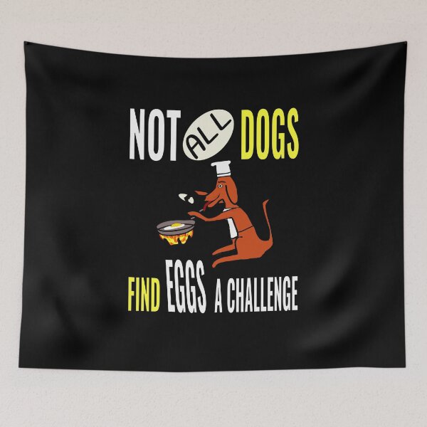 Item preview, Dog in egg challenge designed and sold by CottagePop.