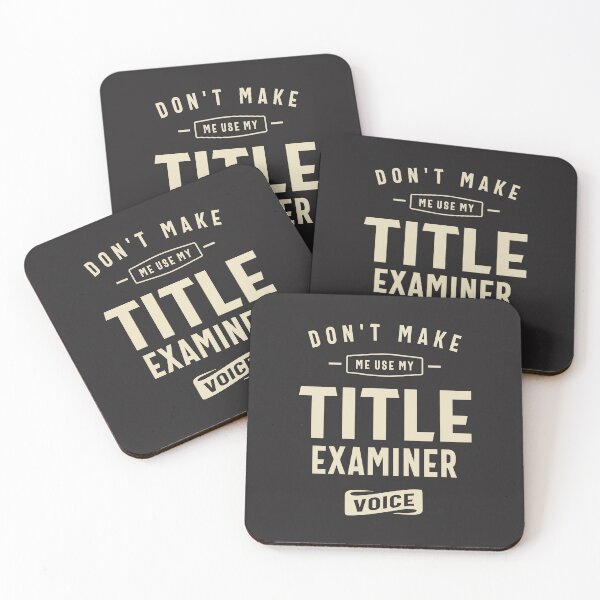 Item preview, Title Examiner Occupation  designed and sold by cidolopez.