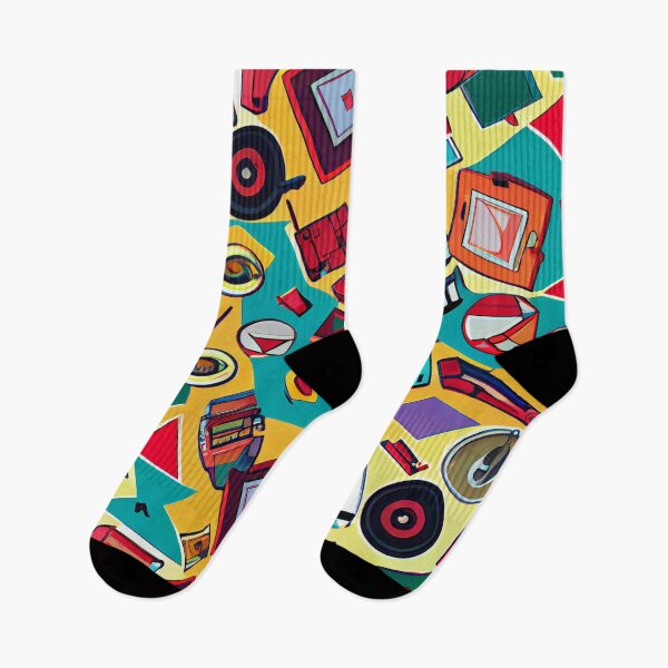 Item preview, "The Nostalgic 2000s Pattern: Bold Shapes and Vibrant Colors" designed and sold by Mykhailov.