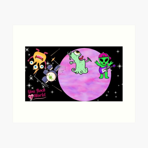Item preview, You Rock My World Alien Band designed and sold by theprof2021.