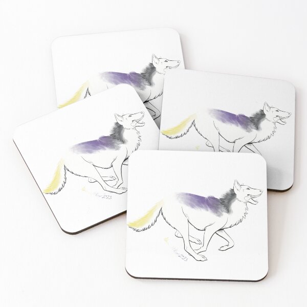 Item preview, Wolf - Enby designed and sold by cravenlunatic.