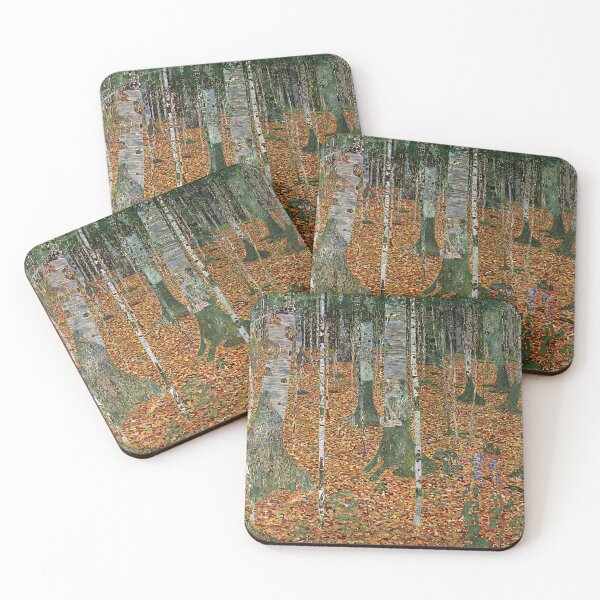 Item preview, Klimt - Birch Forest designed and sold by magicmagnet.
