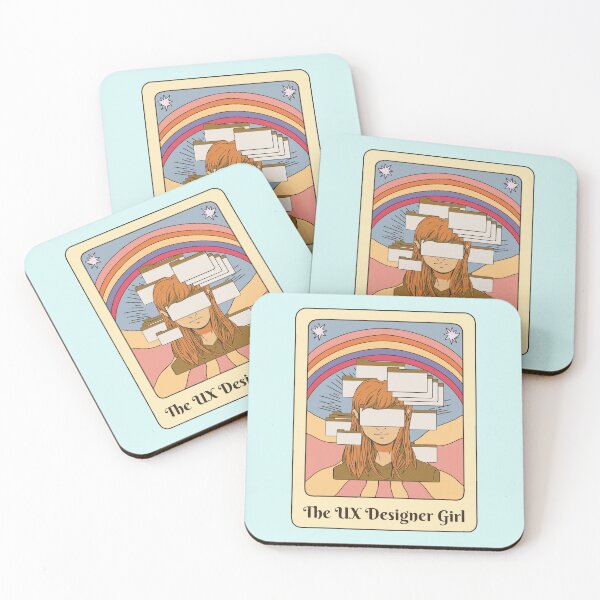 Item preview, Vintage UX Designer Girl Tarot Art designed and sold by MrEddie10.