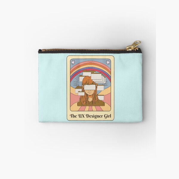 Item preview, Vintage UX Designer Girl Tarot Art designed and sold by MrEddie10.