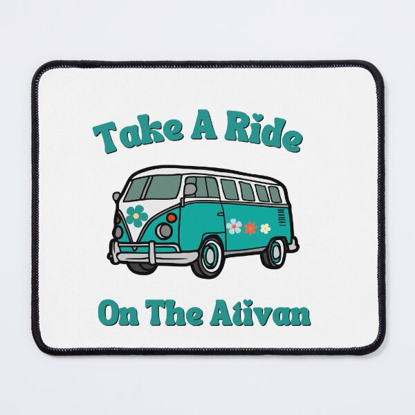 Item preview, Take a Ride on the Ativan funny nurse sticker designed and sold by Morja2015.