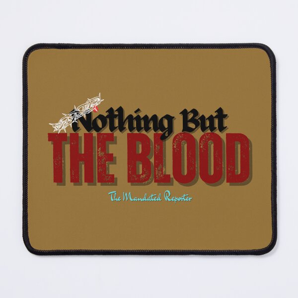 Item preview, Nothing But the Blood | I John 1:7 - Wooden Crown designed and sold by TheReporter1.
