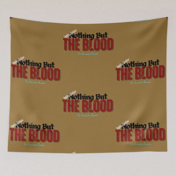 Item preview, Nothing But the Blood | I John 1:7 - Wooden Crown designed and sold by TheReporter1.