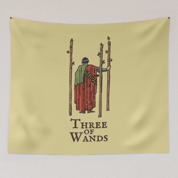 Item preview, Three of Wands designed and sold by PyroPlumis.