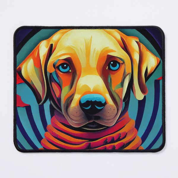 Item preview, Labrador Retriever Portrait Psychedelic Series 1 designed and sold by semetashabeta.