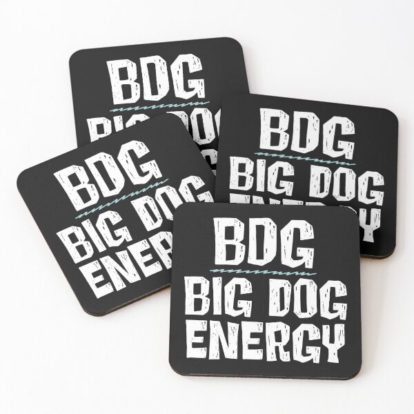 Item preview, BDG - Big Dog Energy - funny design designed and sold by hardscuffle.