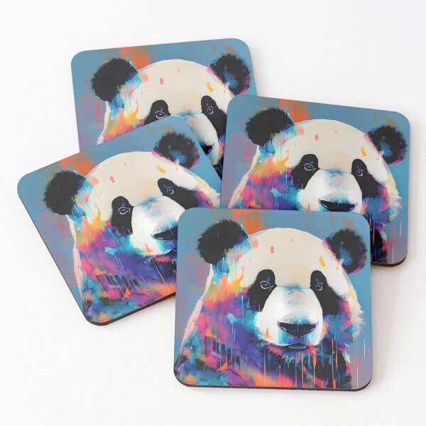 Item preview, Bear hug panda art kendo retro photographer Cute Charming Colorful Bright love bubu dudu funny designed and sold by Olga Nagornaya.