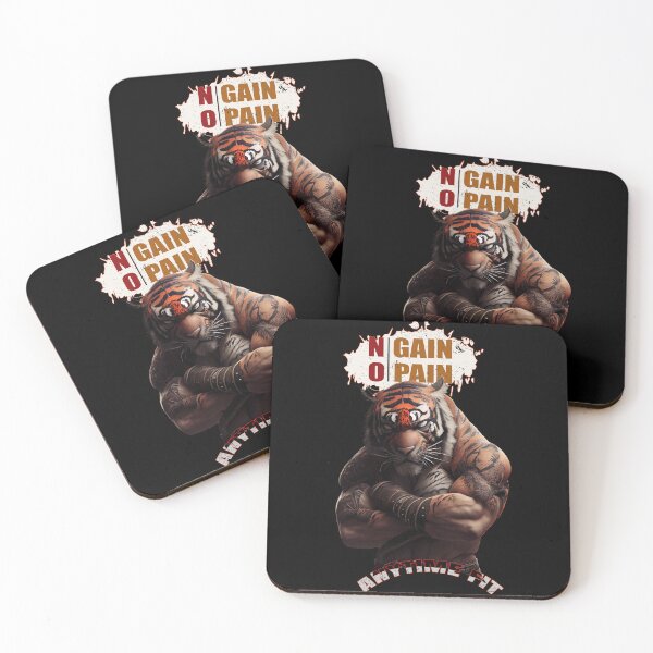 Item preview, No Pain - no gain (anytime fitness) designed and sold by WackyWorldArt.