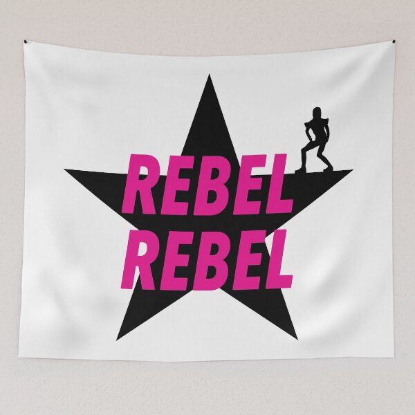 Item preview, REBEL REBEL x black star designed and sold by artpopop.
