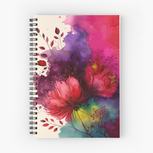 Item preview, Blooming Twin Flowers designed and sold by BrushBubble.
