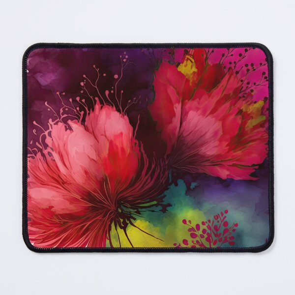 Item preview, Blooming Twin Flowers designed and sold by BrushBubble.