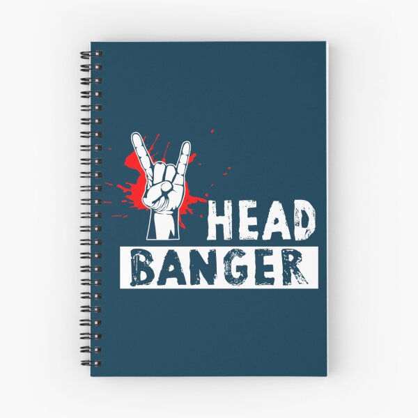 Item preview, Headbanger - With Horns Up - Dark   designed and sold by StarWheelzCo.