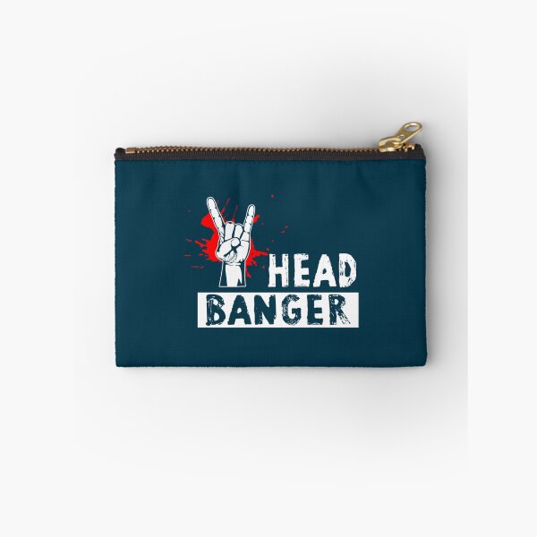 Item preview, Headbanger - With Horns Up - Dark   designed and sold by StarWheelzCo.
