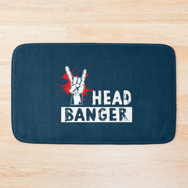 Item preview, Headbanger - With Horns Up - Dark   designed and sold by StarWheelzCo.