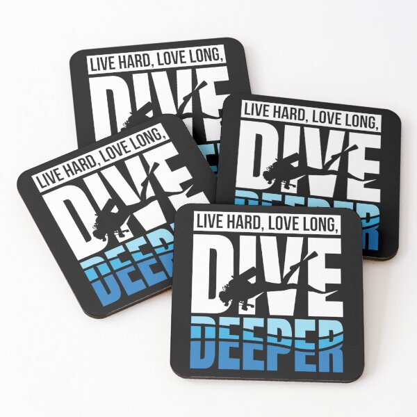 Item preview, live hard love long dive deeper diver    designed and sold by StarWheelzCo.