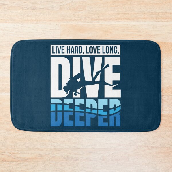 Item preview, live hard love long dive deeper diver    designed and sold by StarWheelzCo.