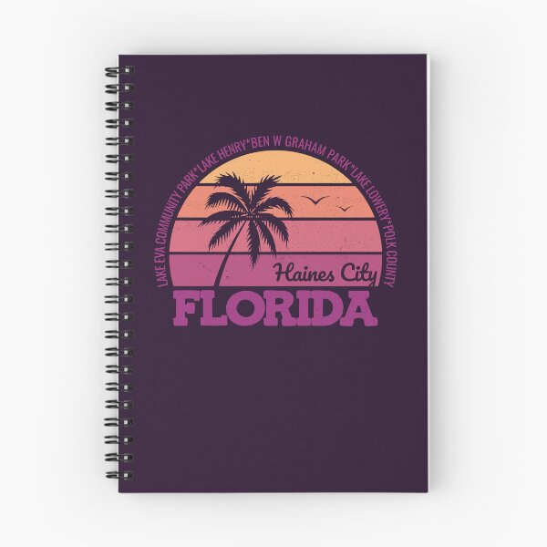 Item preview, Haines City Florida Sunset Retro Vintage Local Pride Logo  designed and sold by CRHPOD20.
