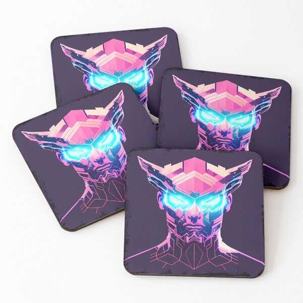 Item preview, Egyptian Cat God Bastet Cyberpunk Sticker Design - Futuristic Feline Deity Art for Laptop, Water Bottle, and More! designed and sold by Mytho Merch.