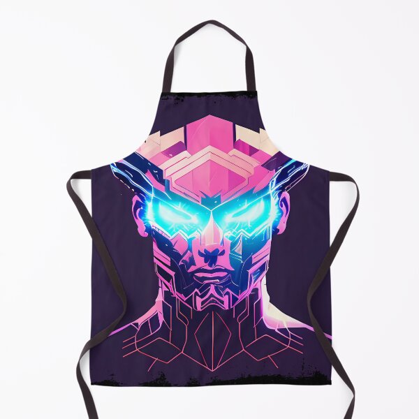 Item preview, Egyptian Cat God Bastet Cyberpunk Sticker Design - Futuristic Feline Deity Art for Laptop, Water Bottle, and More! designed and sold by Mytho Merch.
