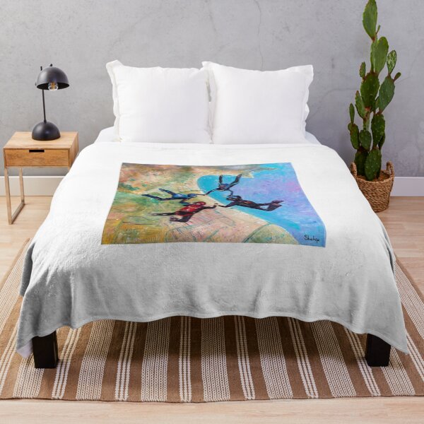 Item preview, Skydiver Over Empuriabrava designed and sold by Natalia_Shchip.