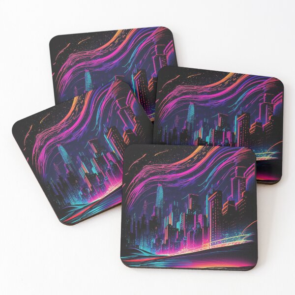 Item preview, Waveform City designed and sold by riquishop.