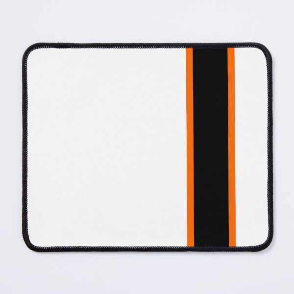 Item preview, Luton Town Retro Home 1977 -78 White and Orange White Black Bars designed and sold by Sporting Colour.