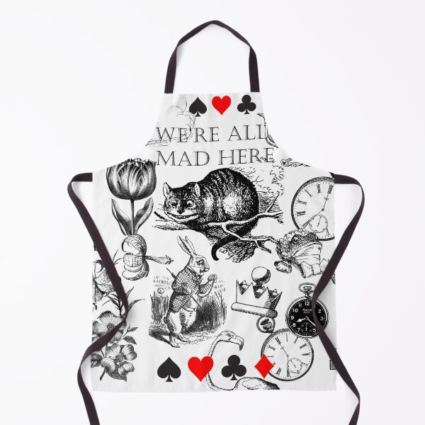 Item preview, Cheshire cat classic alice in wonderland characters white rabbit designed and sold by antiqueart.