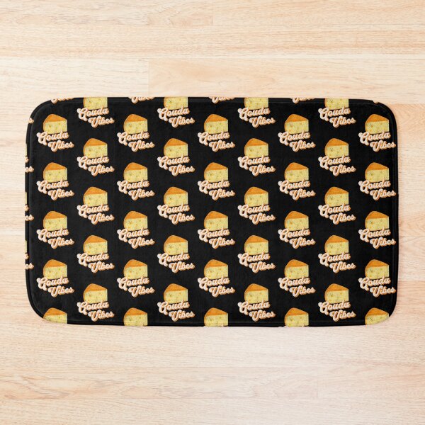 Item preview, Gouda Vibes - Funny Cheese Pun designed and sold by TheButtonCrew.