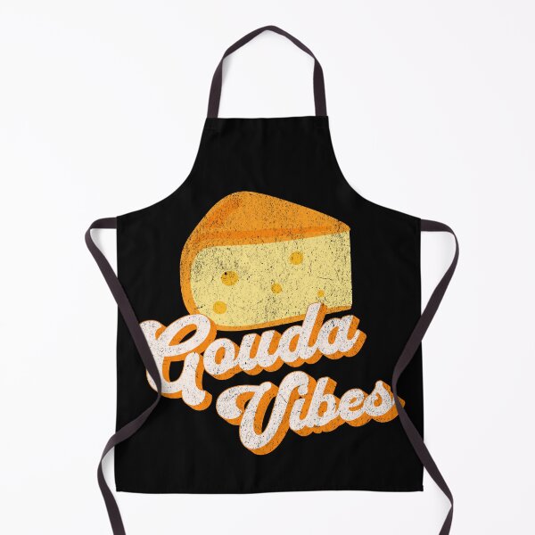 Item preview, Gouda Vibes - Funny Cheese Pun designed and sold by TheButtonCrew.